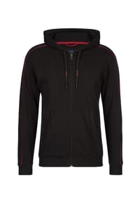CALIDA - Herren Jacke mit Kapuze RMX Lounge Leisure - schwarz