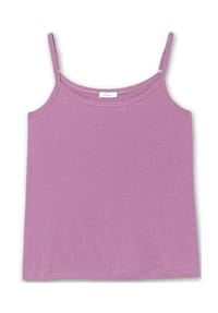 sheego - Spaghettitop - blumiges pink