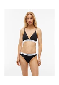 TOMMY HILFIGER - Triangel-BH Signature Micro, Logo-Bund, für Damen - BDS BLACK