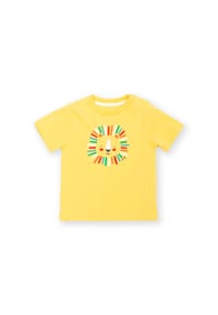 KITE - Kinder Braveheart T-Shirt Bio-Baumwolle - gelb