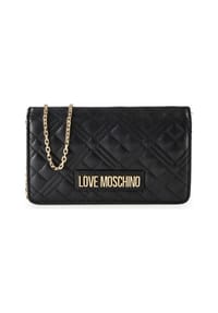 LOVE MOSCHINO Quilted - Quilted Umhängetasche 22 cm - black