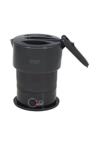 COFI - Adler AD 1377 Reiesewasserkocher 0,6 L - 600 W, faltbar - Grau - Grau 14,5 x 12,5 x 9,0 cm