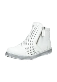 Andrea Conti® - Leder Stiefelette - Hellgrau