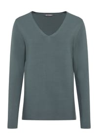 GALERIA essentials - Pullover Peja, V-Ausschnitt, für Damen - BLACK