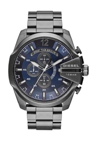 DIESEL® MEGA CHIEF - Herren Chronograph "DZ4329" - SILBER