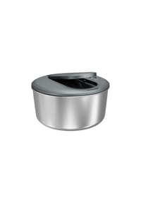 zyliss® - Swift Dry Salatschleuder Edelstahl S - Beluga Grey
