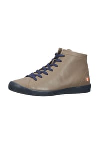 softinos® - Leder Stiefelette - Schlamm