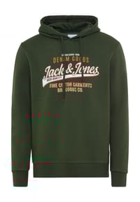 ORIGINALS by JACK & JONES - Hoodie, Rippbündchen, für Herren - 175697 DARK NAVY
