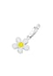 GIORGIO MARTELLO MILANO Charm Blume, Silber 925 Bild 1