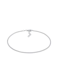 elli. - Fußschmuck Elli Fußschmuck Panzer Kette Basic Zeitlos 925 Silber - Gold