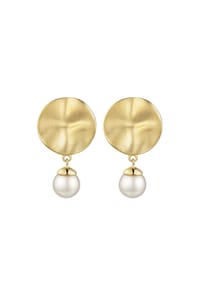 CELESTA® - Damen Ohrstecker, 925er Silber mit Süßwasserzuchtperle - SILBER