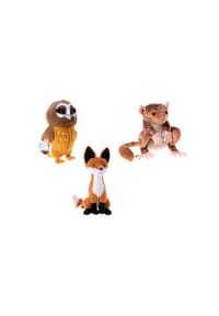 heunec® - Kuscheltier Die Schule der magischen Tiere - Set 5 - groß - bunt