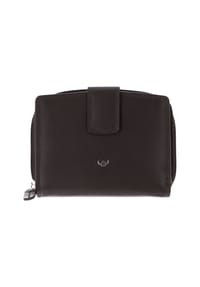 Golden Head® Polo - Polo Geldbörse RFID Schutz Leder 12 cm - cognac