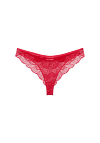 TRIUMPH - Palina Moonlig Kiss Brazilian Slip, Spitze, für Damen - V013 SHANGHAI RED