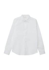s.Oliver - Hemd, Slim-Fit, Kent-Kragen, für Kinder - 0100 WHITE