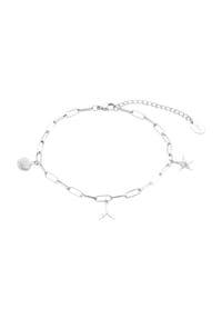 amor - Damen Fußkettchen "2034574", Edelstahl - SILBER