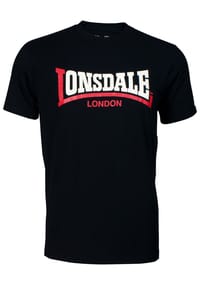 LONSDALE™ - Herren T-Shirt normale Passform TWO TONE - Black