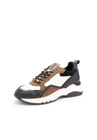 mysa - Niedriger Sneaker Rodanthe - Schwarz/Braun