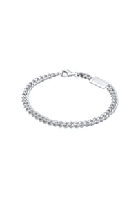 KUZZOÍ - Armband Herren Rundpanzer Massiv 925 Silber - Gold
