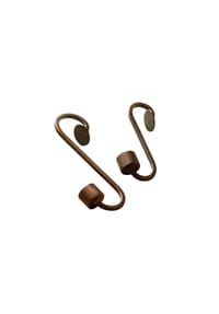 LOBERON Kerzenhalter 2er Set Fioriva antikbraun - Kerzenleuchter - antikbraun