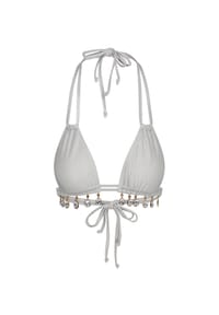 MODA MINX - Bikini Top Lumiere Droplet mit funkelnden Anhängern - Gold
