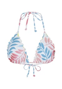 CHIEMSEE - Bikini-Top mit gerüschten Säumen - 1021 White/Orange