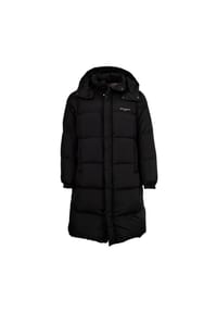 ARMANI EXCHANGE - Herren Daunen-Mantel - Steppmantel, Reißverschluss, Kapuze, Logo Aufdruck - Schwarz
