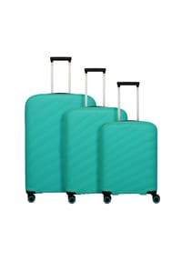 travelite Burano - Burano 4 Rollen Kofferset 3-teilig mit Dehnfalte - apple green