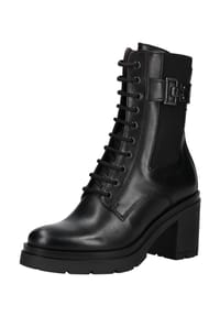 NeroGiardini - Leder/Textil Stiefelette - Schwarz