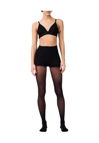 ITEM m6 - Strumpfhose, 1 Denier, für Damen - BLACK