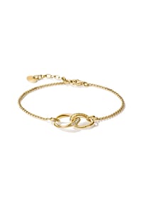 Thomas Sabo - Armband Together mit Zirkonia - gelbgoldfarben