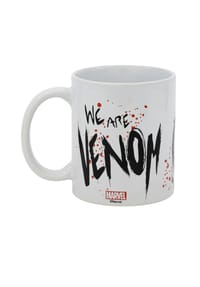 COFI - Marvel Tasse Venom 325ml Keramiktasse mit Antiheld-Motiv Geschenkidee - Weiß 12x10x10 cm