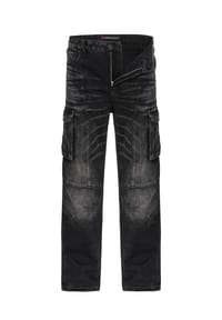 CIPO & BAXX® - Jeanshose CD897 mit Reißverschluss - BLACK