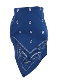 normani® - 3 Bandana Kopftuch - Beige/Schwarz