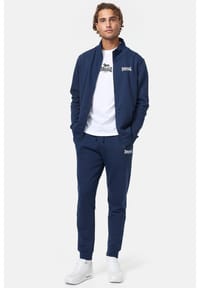 LONSDALE™ - Herren Trainingsanzug normale Passform BOGNIBRAE - Navy/White