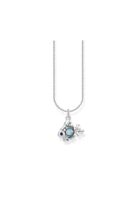 Thomas Sabo - Essentials Kette mit Fisch-Anhänger - silberfarben