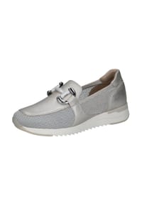 Caprice - Leder/Textil Slipper - Platin
