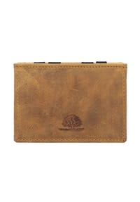 GREEN BURRY Vintage - Vintage Geldbörse Leder 7.5 cm - brown