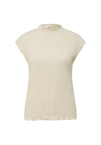 s.Oliver - T-Shirt, Stehkragen, für Damen - 5884  BLUE