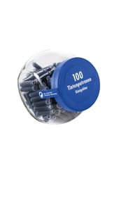 Pelikan - Tintenpatronen, 100er Pack - KÖNIGSBLAU