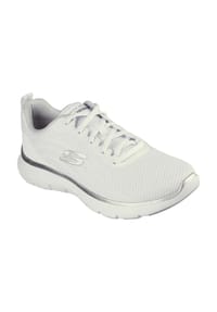 SKECHERS® - Sneaker "Flex Appeal 5.0", für Damen - WHITE MESH/SILVER