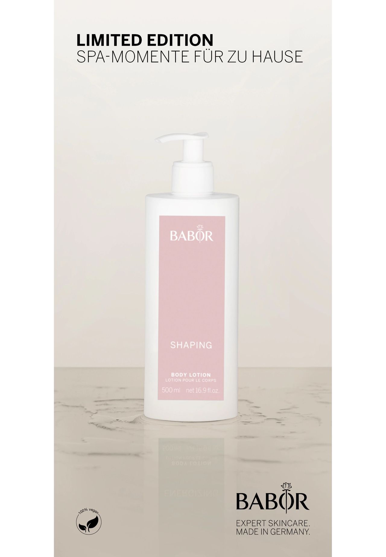 babor spa shaping body lotion 500 ml