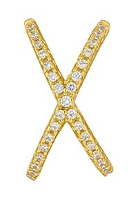 Leaf - Damen Earcuff, 925er Silber  - GOLD