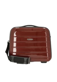 CHECK.IN® - London 2.0 - Beautycase 33 cm (carbon schwarz) - carbon rot