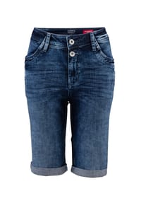 STOOKER® - KORFU Damen Bermudas kurz - heavy used blue