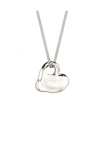elli. - Halskette Anhänger Herz Organic 925 Sterling Silber - Gold