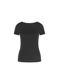 Triumph - Schlafanzug-Oberteil Beauty Layers, U-Boot-Ausschnitt, für Damen - 00GZ SILK WHITE