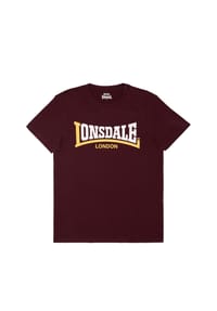 LONSDALE™ - Herren T-Shirt normale Passform TWO TONE - Black