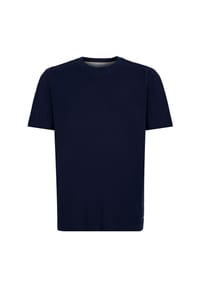 pierre cardin - T-Shirt mit feiner Fischgrat-Struktur - Oyster Gray