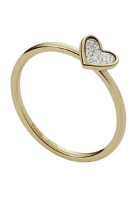 FOSSIL Sutton Damen Ring "Sutton Classic Valentine JF03943710", Edelstahl Bild 1